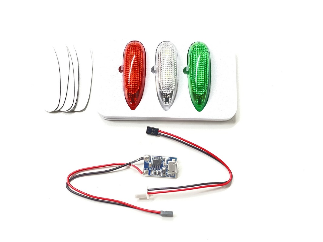 DJI Matrice 300 / Matrice 30 / M3E | LED Positionslichter, Ansicht Lieferumfang