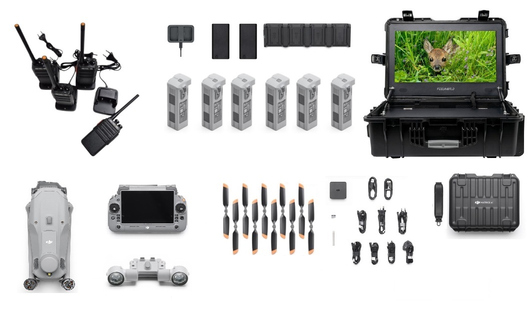 DJI Matrice 4T (M4T) – Rehkitz Wildtier Rettung – PREMIUM Setup