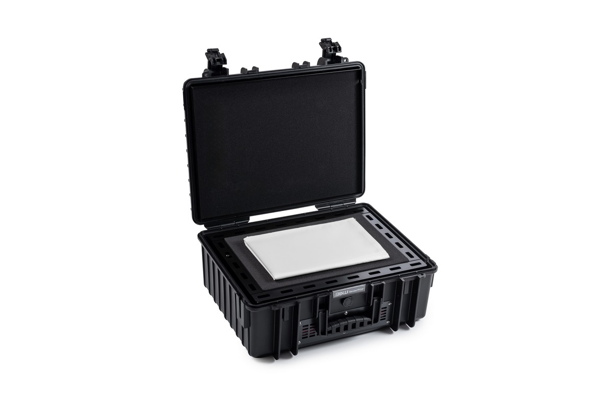 B&W Akkutransportkoffer P908.8 schwarz (zertifiziert nach P903 und P908)