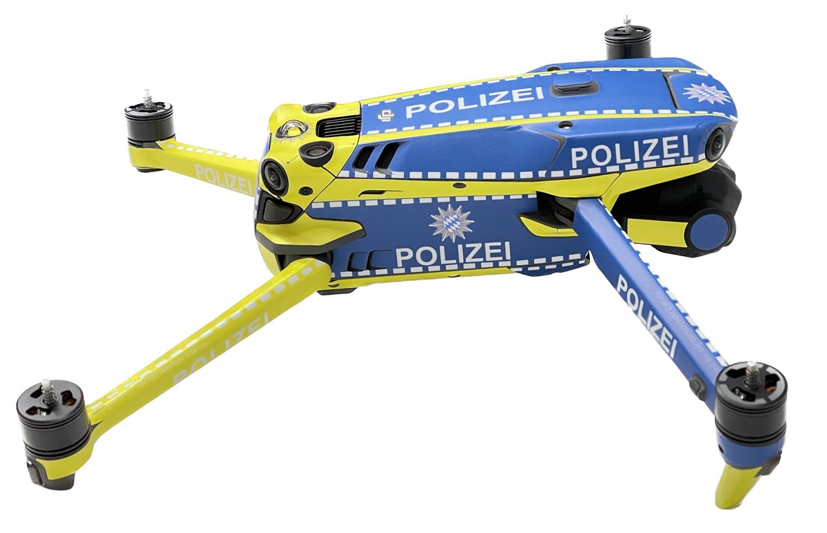 DJI Mavic 3 Enterprise | Drohnen-Folien-Set Polizei