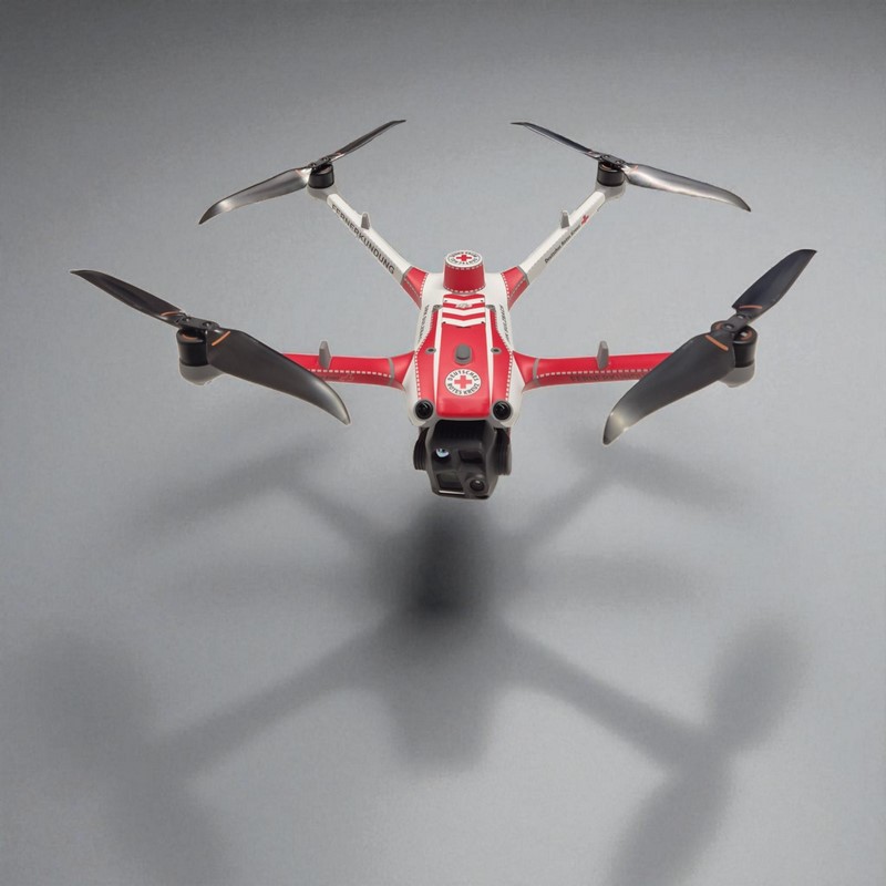 DJI Matrice 4D / TD | Drohnen-Folien-Set "Deutsches Rotes Kreuz"