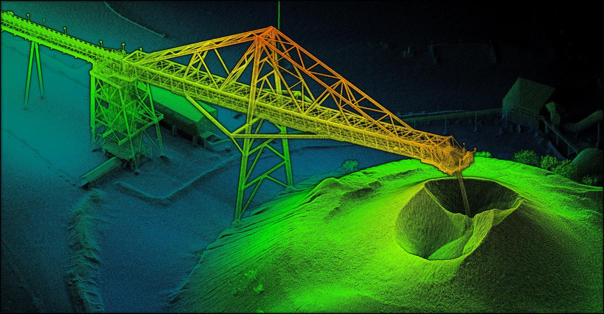 emesent Hovermap Ansicht Brückenaufnahme