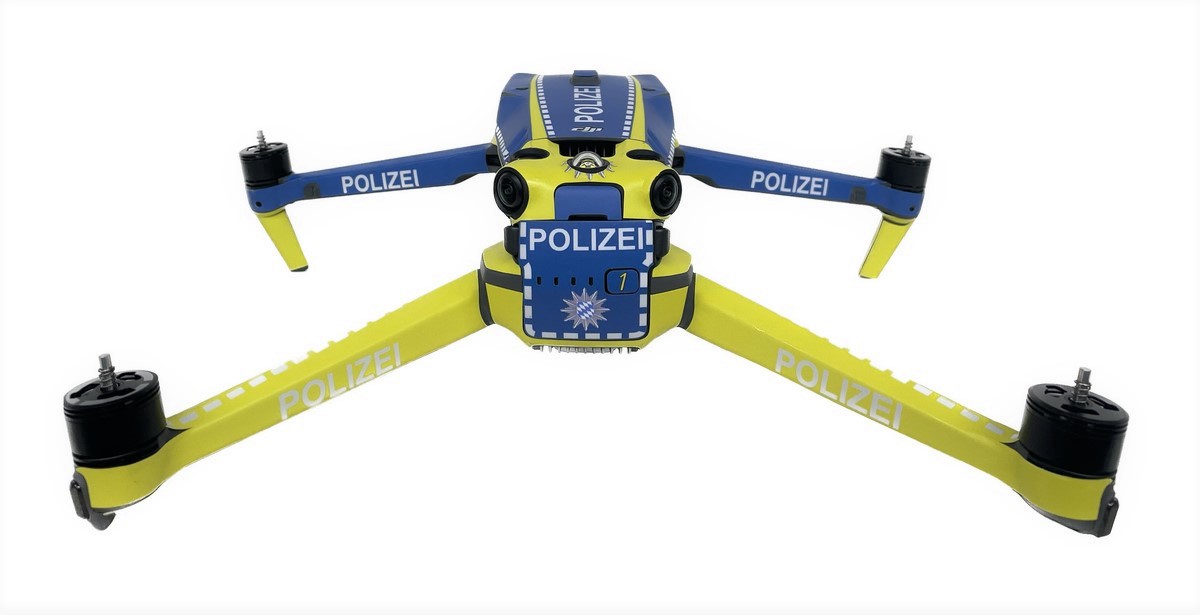 DJI Mavic 3 Enterprise | Drohnen-Folien-Set Polizei