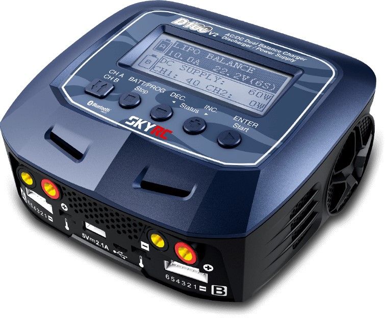 Axon (SkyHero) Loki Mk2 | LiPo 2-fach Parallel-Schnelllader (100 W)