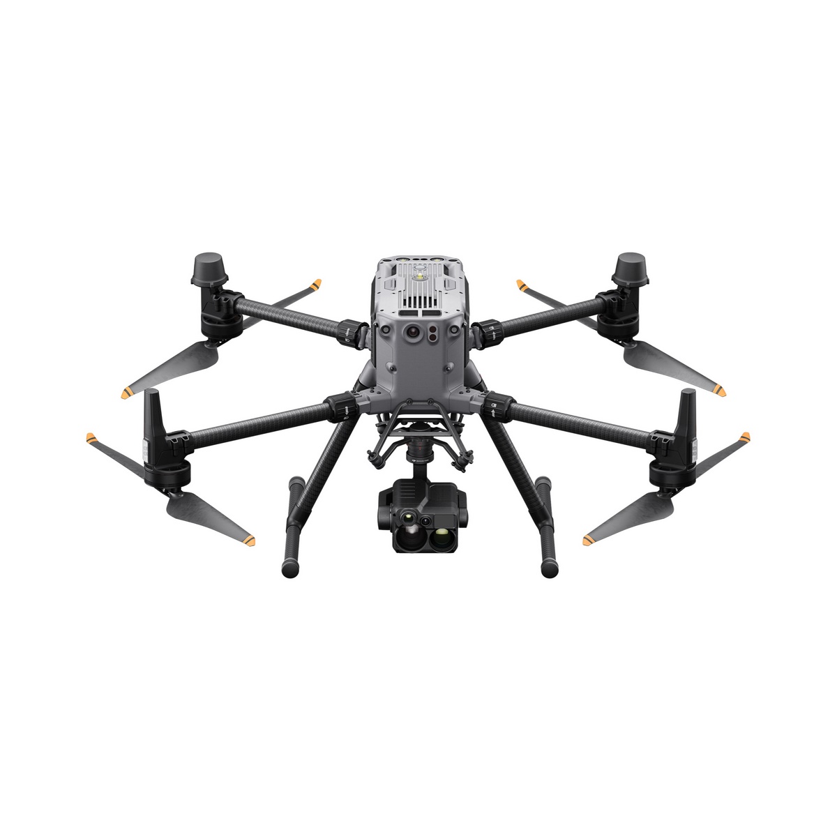 DJI Matrice 350 RTK - Vorderansicht mit Payload
