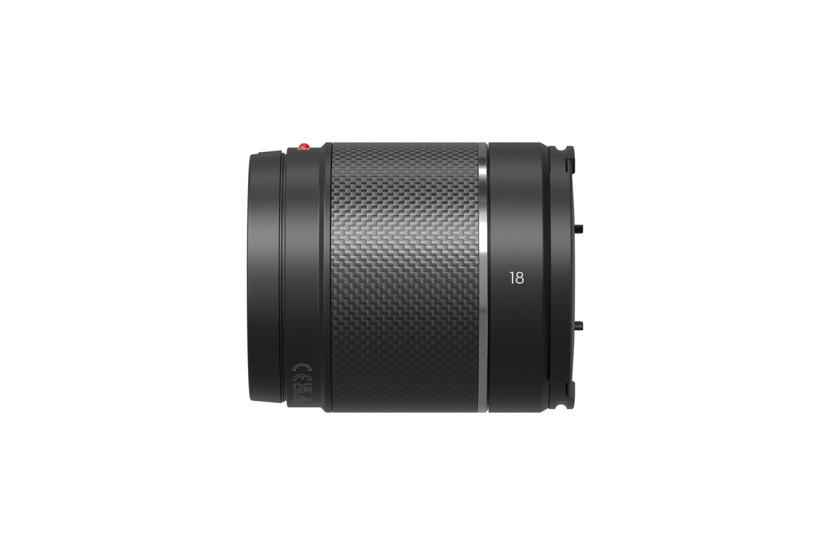 DJI DL 18mm F2.8 ASPH Objektiv - Seitenansicht