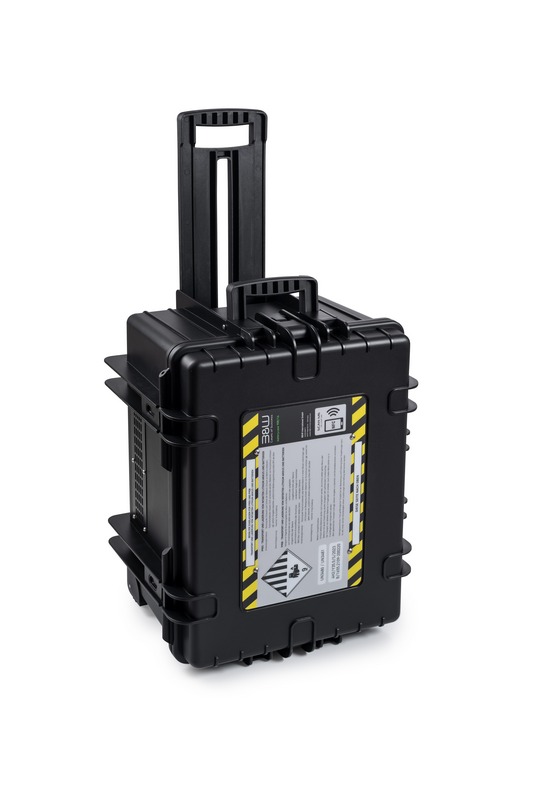 B&W Akkutransportkoffer P908.16 schwarz (zertifiziert nach P903 und P908)