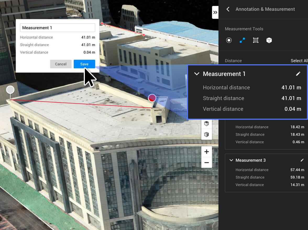 DJI Terra Pro - Kartierungen und Luftbildvermessungen - Gebäudeansicht