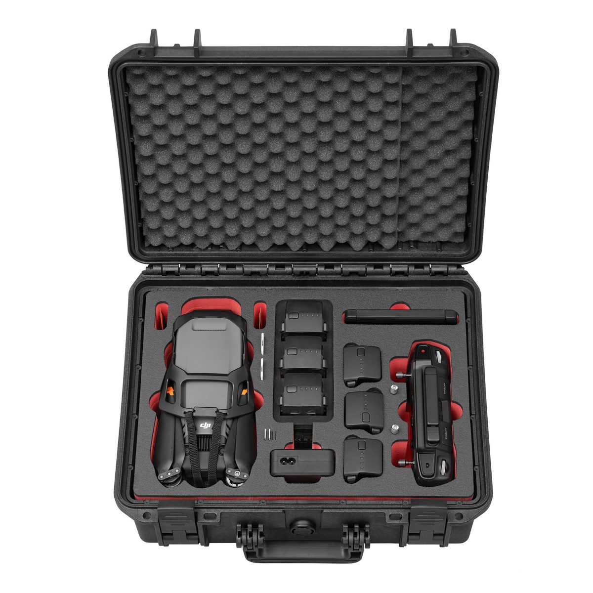DJI Mavic 3 | Transportkoffer - Travel Edition - Ansicht bestückt, mit RC Pro Fernsteuerung