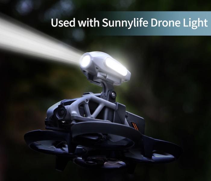 DJI Avata | LED Suchscheinwerfer mit Akku / Kamera-Adapter