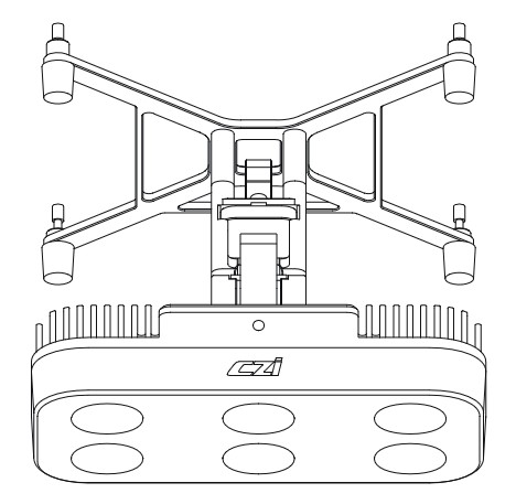 DJI Matrice 300 / 350 | FL60 LED Blitzlicht / Blaulicht