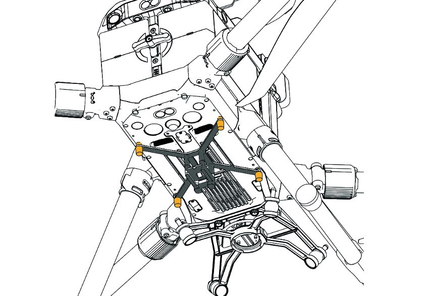 DJI Matrice 300 / 350 | FL60 LED Blitzlicht / Blaulicht