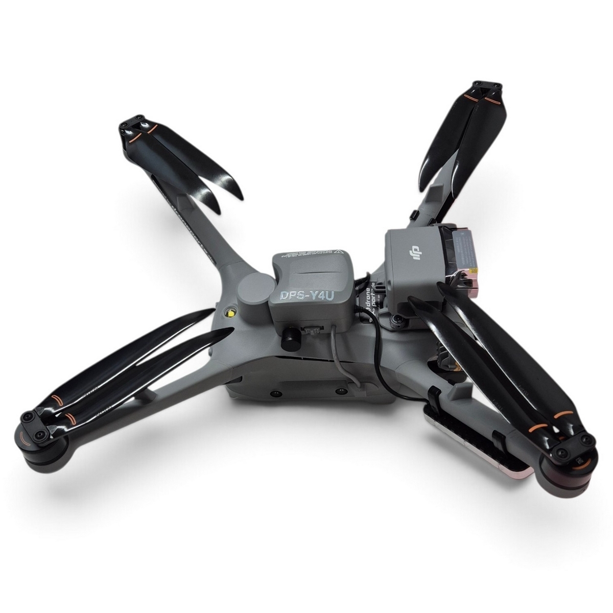 DP | Drohnen-Fallschirmsystem für DJI Matrice 4D / 4TD mit RGB-Warnleuchten