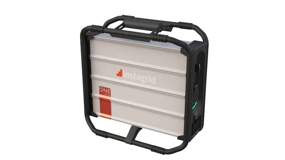 Instagrid ONE max Powerstation - 2.074 Wh - seitlich links