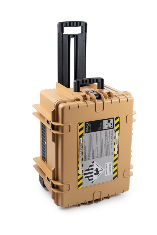 B&W Akkutransportkoffer P908.16 wüstentarn (zertifiziert nach P903 und P908)