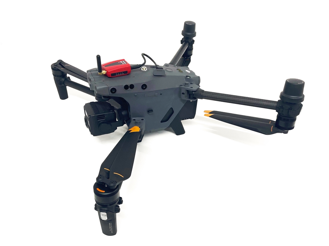 UAV FLARM Transponder Aurora auf DJI Matrice 30T