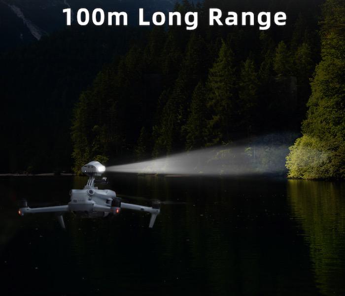 DJI Avata | LED Suchscheinwerfer mit Akku / Kamera-Adapter