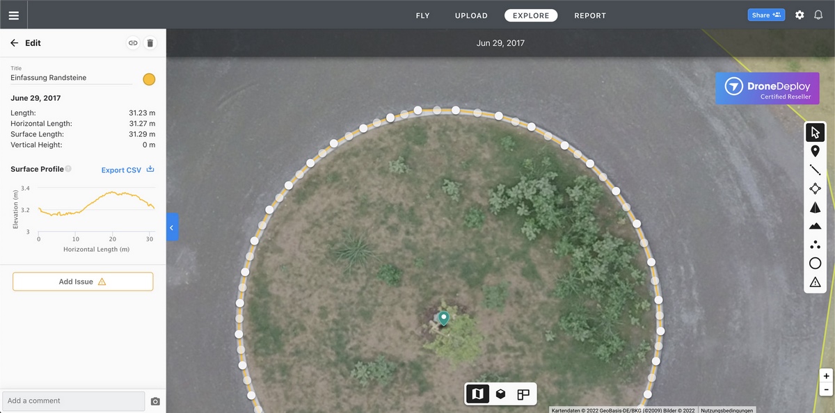Praxis Workshop Drohnen Vermessung - Aufmaß für Gartenbau, Galabau, Landschaftsarchitekten, zweites Bild