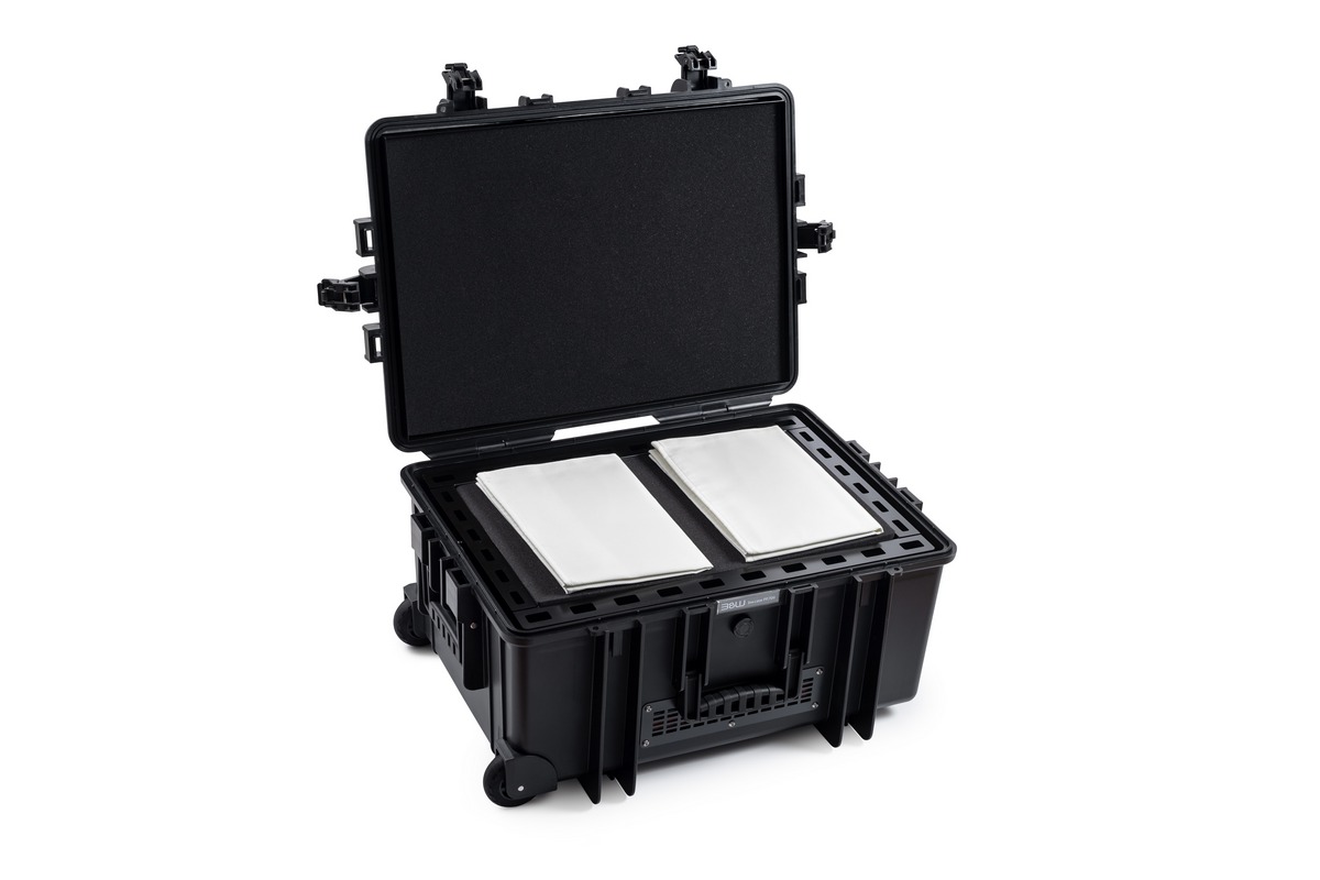 B&W Akkutransportkoffer P908.16 schwarz (zertifiziert nach P903 und P908)