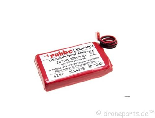 in drone bangladesh parts Akku Robbe DJI  LiPo Futaba für S1000 2800mAh T14SG  Zubehör 2S